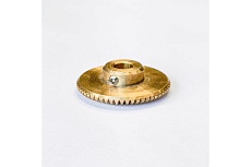 Шестерня коническая ATF латунь, d30, 60 зубьев ТРВШ.МС0000.089-20
