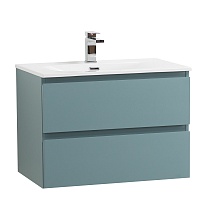 Тумба с раковиной BelBagno Kraft 60 см эмаль, Голубой матовый