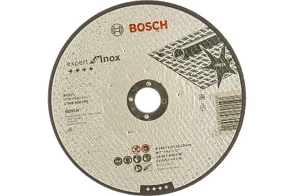 Диск отрезной по нержавеющей стали 180х22,2 мм Bosch 2.608.600.095