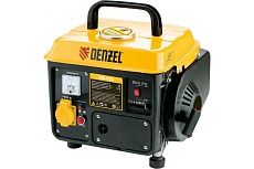 Бензиновый генератор 220В/50Гц, 4 л, ручной пуск Denzel DB950 94650