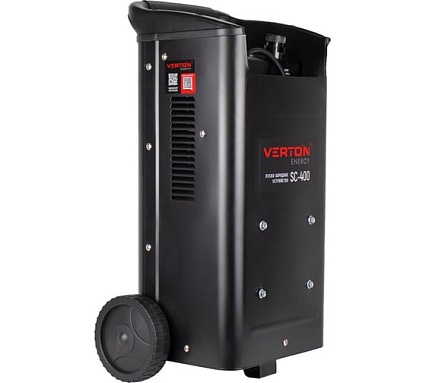 Пуско-зарядное устройство Verton Energy SC-400 230/50В/Гц,12/24В,емк20-700Ач,ток зар/зап60А/360А 01.12780.17928