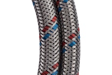 Подводка СТМ для смесителя, сталь, 1/2xM10x 60 см, пара CWFHS060