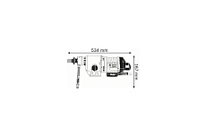 Дрель алмазного бурения Bosch GDB 350 WE 0.601.189.900