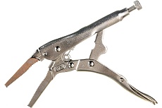 Удлиненный зажим с фиксатором 165мм Berger BG BG1169
