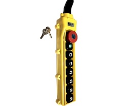 Цепная передвижная электрическая таль OCALIFT 05-02S г/п 5 тонн, высота 4.5 м, на балку 100-178мм, 380в OCA0502ST45m