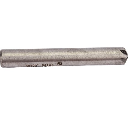 Зенковка (6x4x42 мм; конус 120 градусов; d хв=6 мм; Р6АМ5; ц/х; Z=6) CNIC 44910