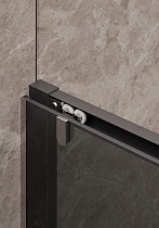 Душевая дверь Timo TD-150/03GR-6 150x195 графит, черный