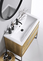 Мебель для ванной Aqwella Fargo 100 см, дуб балтийский