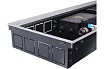 Внутрипольный конвектор STOUT SCQ 75.240.1500 решетка алюминиевая SCQ-1100-0724150 RG008TBK5GDUM8