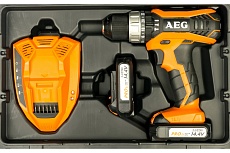 Аккумуляторная дрель-шуруповерт AEG BSB14G3LI-202C 4935451532