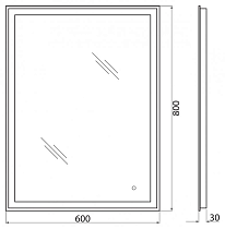 Мебель для ванной BelBagno Etna 60x46x60 см Bianco Lucido