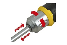 Реверсивная отвертка с битами Stanley FATMAX FMHT0-62691