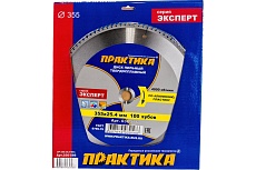 Диск пильный по алюминию (355х25.4 мм; Z100) Практика 030-566