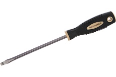 Шлицевая магнитная отвертка Rockforce Profi S2 SL5.5х125мм RF-70155125(28248)