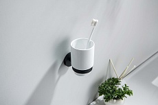 Держатель для стакана Aquatek Бетта AQ4604MB черный матовый