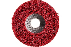 Диск зачистной Clean Strip Red 115х22 мм с фибровой оправкой BlackFox 12575