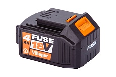 Аккумулятор Villager FUSE 18V 4.0A hli-ion с индикатором заряда 056371
