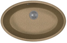 Кухонная мойка Florentina Вега Овал 70 см, коричневый FG