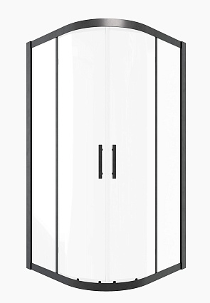 Душевой уголок Timo TPSS-90/03C-8 90x90 прозрачный, черный