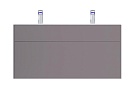 Тумба с раковиной Am.Pm Inspire 2.0 120 см подвесная, серый матовый