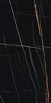 Керамогранит Kerranova Marble Trend Nero Dorato 60x120 см, K-1004/MR/600x1200x11