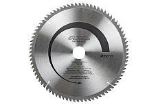 Диск пильный по алюминию с твёрдосплавными напайками (200х2.6х32 мм; 80 зубьев) EКТО TW-002-200-32-080