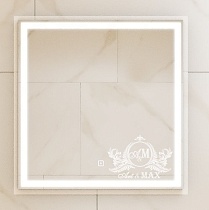 Зеркало Art&Max Monza 80x80 с подсветкой