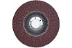 Лепестковые тарельчатые круги (прямые) FLD-20 D125 мм, P80 R2R 8030-2012580