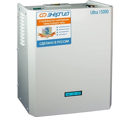 Тиристорный стабилизатор Энергия 15000 ВА Ultra Е0101-0106