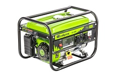 Бензиновый генератор 2,5 кВт, 230В, 4-х такт., 15 л, ручной стартер Сибртех БС-2800 94543