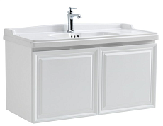 Мебель для ванной Cezares Giubileo 100 см с полками, Bianco Lucido