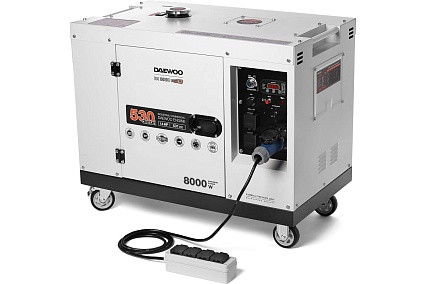 Дизельный генератор с возможностью подключения ATS Daewoo DDAE 10000SE