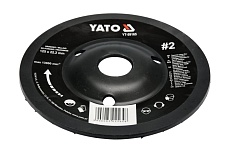 Диск-фреза шлифованный по дереву для УШМ, 125мм Yato YT-59165