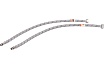 Подводка к смесителю (пара; 0.6 м; 1/2F-M10) VRT 521795