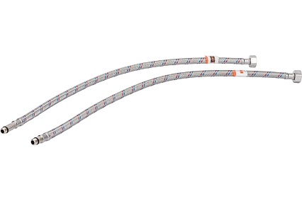 Подводка к смесителю (пара; 0.6 м; 1/2F-M10) VRT 521795