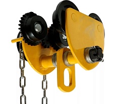 Каретка ручная OCALIFT 5т 9м тип GCL тележка на двутавр с ручным приводом 10459c