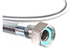 Подводка для газа СТМ ГАЗ сильфонная, 3/4", гайка-штуцер, 250 см CGHM3425
