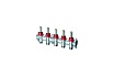 Запорный коллектор с расходомероми FAR 1" 3 отвода 3/4" EUROKONUS FK 3980 13403