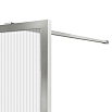 Душевая перегородка Vincea Волк-Ин (Walk-In) VSW-1HP700FLBN 70x200 брашированный никель, рифленое