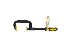 Нейлоновая струбцина Topex 75 мм 12A382