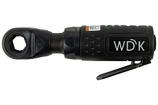 Пневматическая трещотка Wiederkraft со сменными приводами 1/4&quot;, 3/8&quot;, привод для бит 1/4&quot;, 6.3 мм WDK-21340