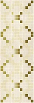 Декор Laparet Петра Паттерн бежевый 20х60 см, 17-03-11-616