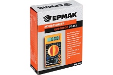Мультиметр цифровой Ермак DT-832 660-004