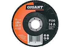Круг лепестковый (125x22.2 мм; P100) Gigant G-11038