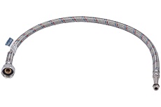 Подводка для смесителей СТМ сталь, 1/2xM10x60 см., длинный штуцер CWFLS060