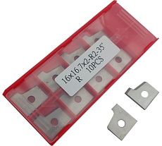 Нож профильный сменный квадратный FHONK 16x16.7x2-R2 HW R (упаковка 10шт) 9534001R2-10