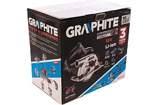 Аккумуляторная дисковая пила Graphite Energy + 18В, диск 165 x 20 мм 58G023