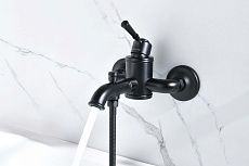 Смеситель для ванны Aquatek Классик AQ1540MB черный матовый