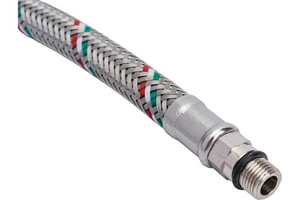 Подводка гибкая для смесителя (М10х1-1/2"; 60 см; DN 8; оплётка из нерж. стали) Uni-Fitt 502S2806