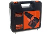 Аккумуляторная ударная дрель-шуруповерт Black&Decker BDCHD18KB-QW
